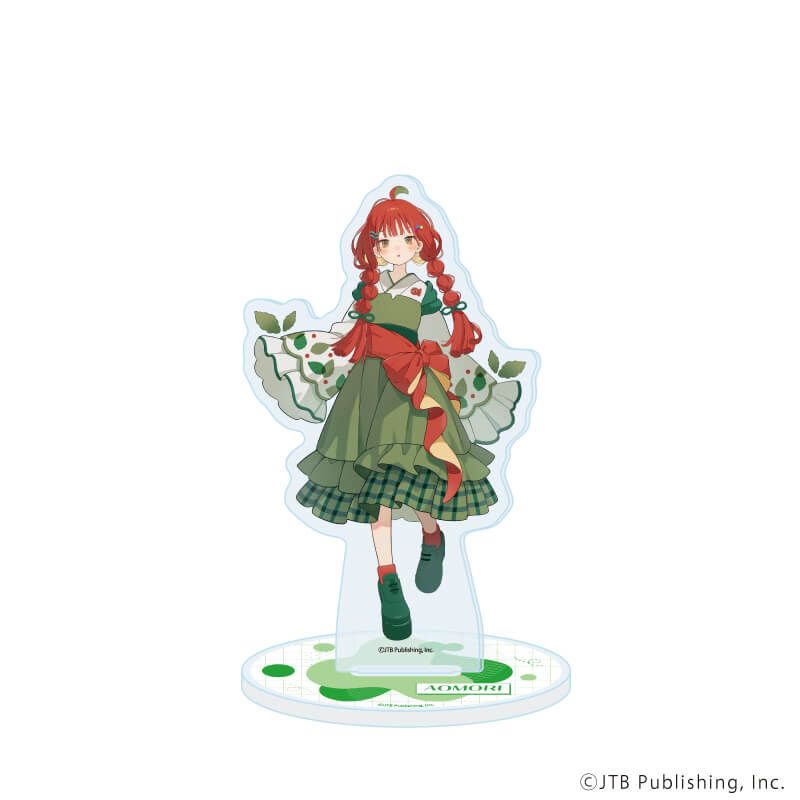 アクリルスタンド「連れてって！るるぶさん」12/るるぶ青森(公式イラスト)
