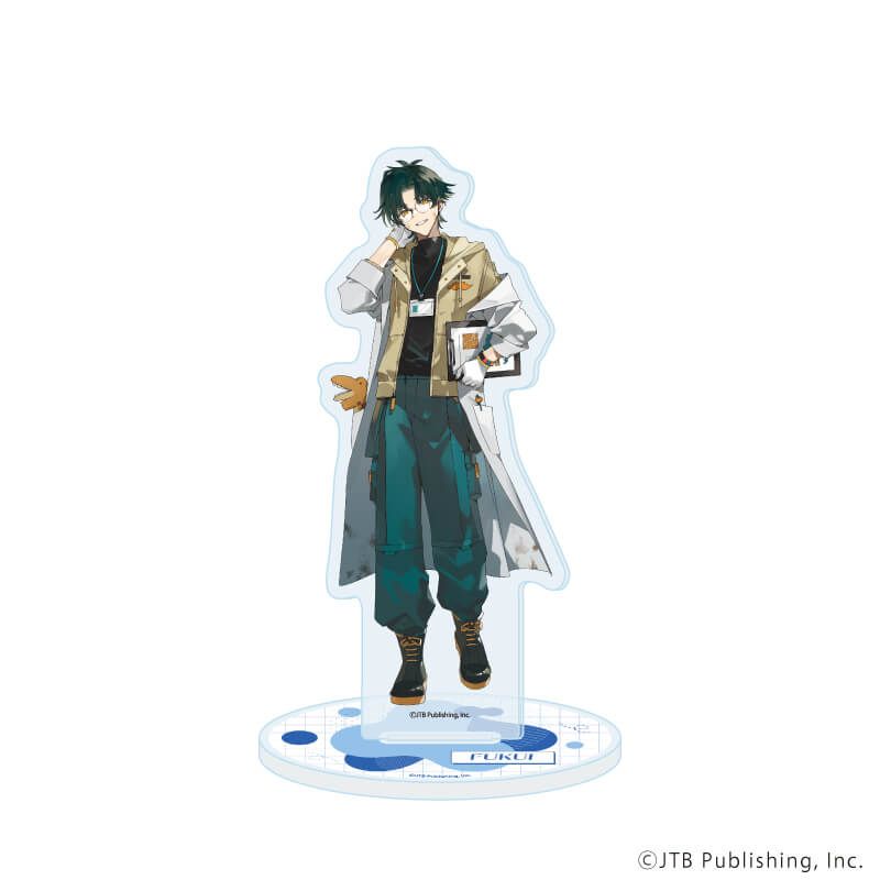 アクリルスタンド「連れてって！るるぶさん」11/るるぶ福井(公式イラスト)