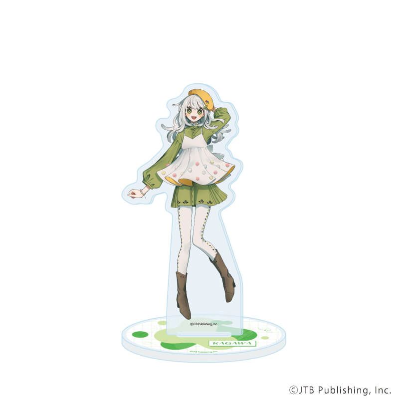 アクリルスタンド「連れてって！るるぶさん」06/るるぶ香川(公式イラスト)