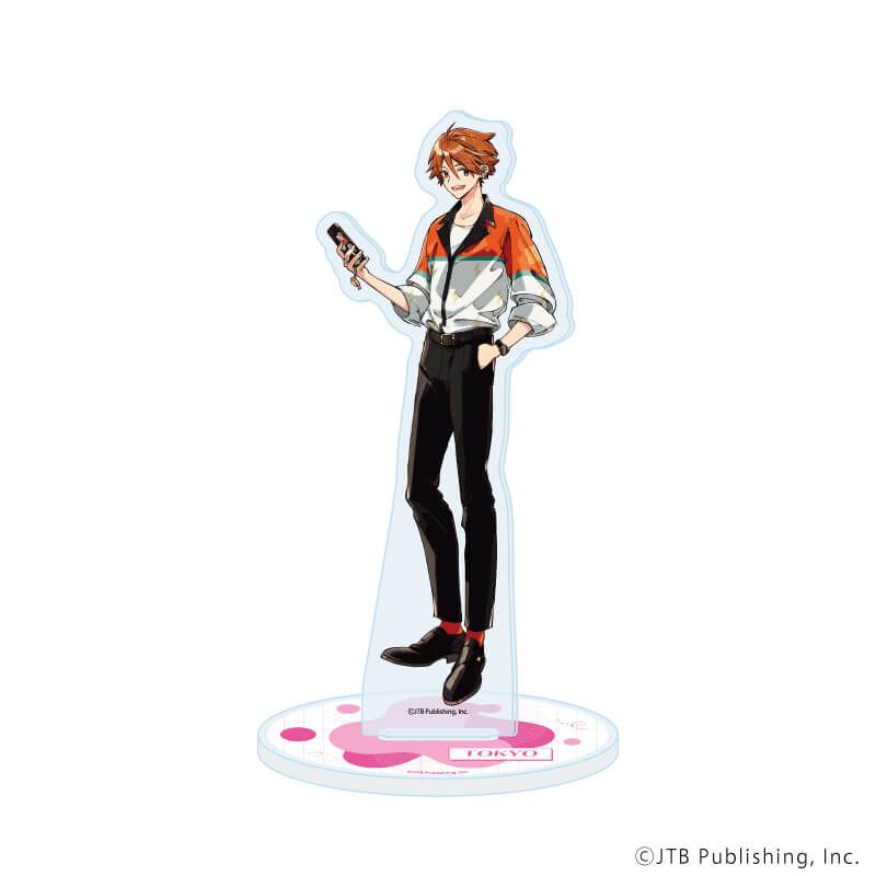 アクリルスタンド「連れてって！るるぶさん」01/るるぶ東京(公式イラスト)