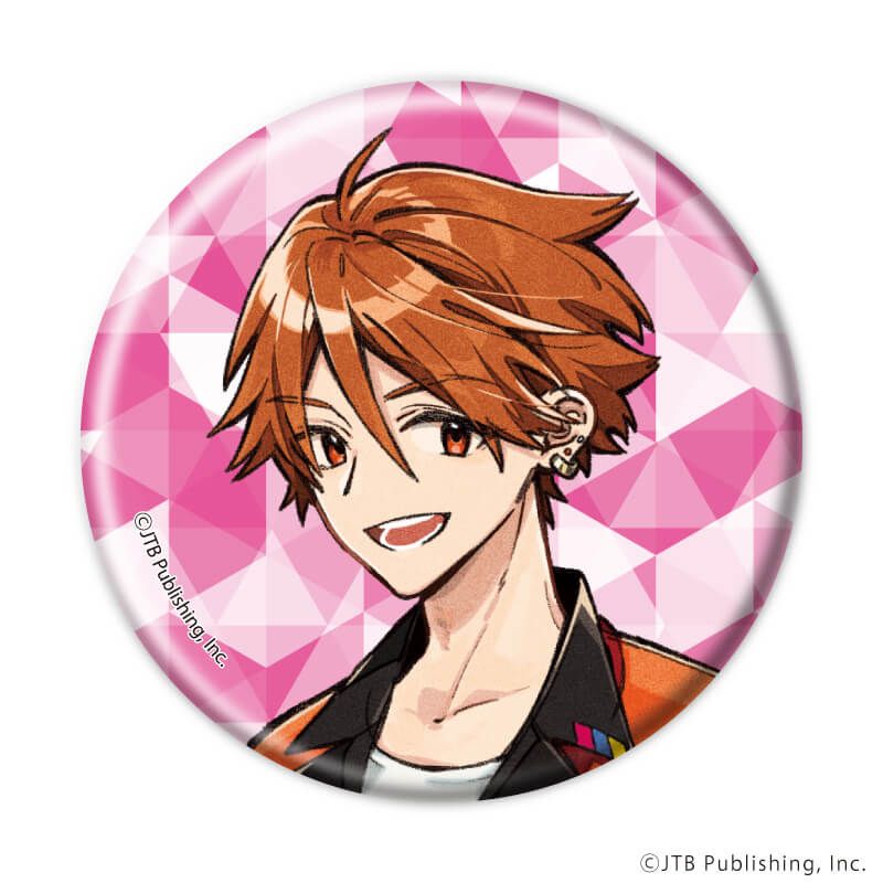 缶バッジ「連れてって！るるぶさん」01/ブラインド(14種)(公式イラスト)