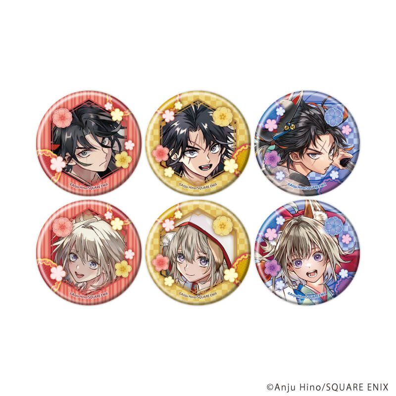 缶バッジ「京兼家の花嫁」01/コンプリートセット(全6種)