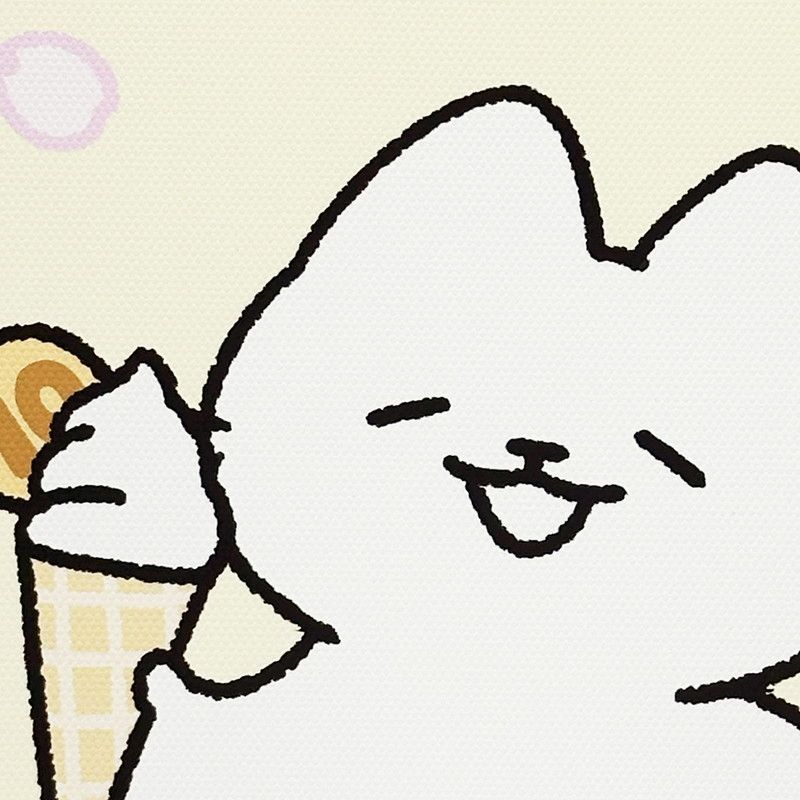 「ねこまたのさんぽ」 ぱんだにあ先生直筆サイン・ナンバリング入り 『ねこようかい』描き下ろしキャンバスアート