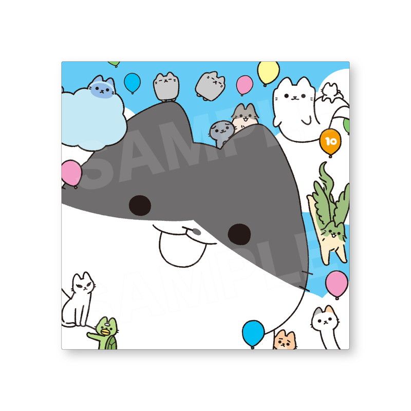 「ねこようかいのおいわい！」 ぱんだにあ先生直筆サイン・ナンバリング入り 『ねこようかい』描き下ろしキャンバスアート