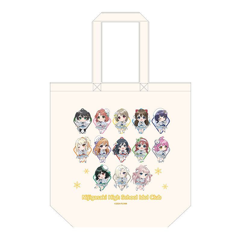 ラブライブ！虹ヶ咲学園スクールアイドル同好会 ぷちちょこキャンバストートバッグ ウィンター衣装ver.