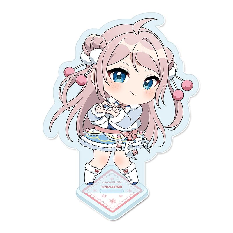 ラブライブ！虹ヶ咲学園スクールアイドル同好会 ぷちちょこアクリルスタンド【鐘 嵐珠】 ウィンター衣装ver.