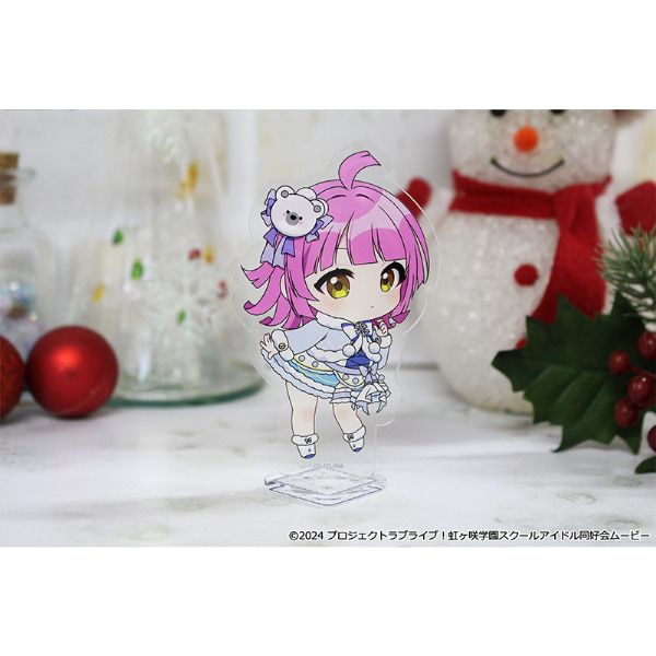 ラブライブ！虹ヶ咲学園スクールアイドル同好会 ぷちちょこアクリルスタンド【天王寺 璃奈】 ウィンター衣装ver.