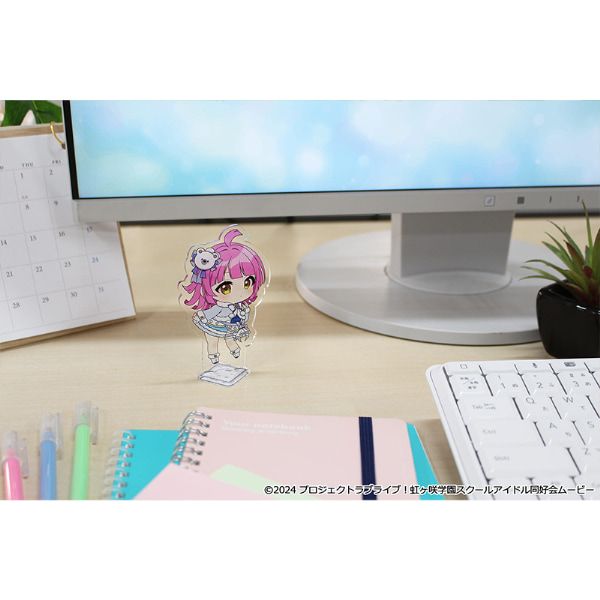 ラブライブ！虹ヶ咲学園スクールアイドル同好会 ぷちちょこアクリルスタンド【天王寺 璃奈】 ウィンター衣装ver.
