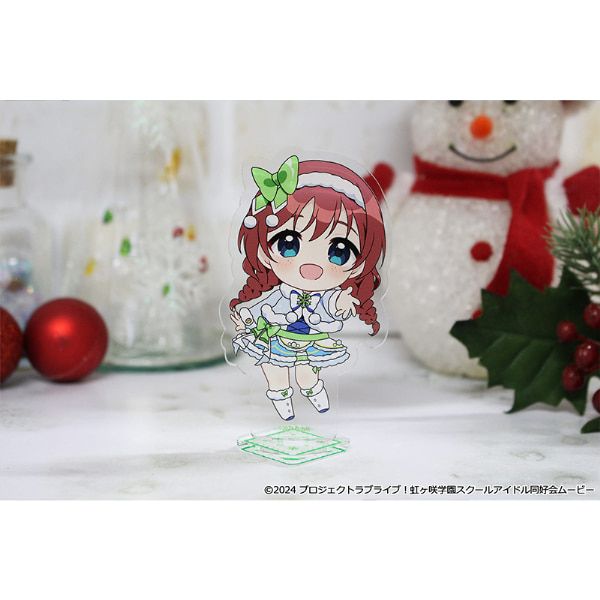 ラブライブ！虹ヶ咲学園スクールアイドル同好会 ぷちちょこアクリルスタンド【エマ・ヴェルデ】 ウィンター衣装ver.