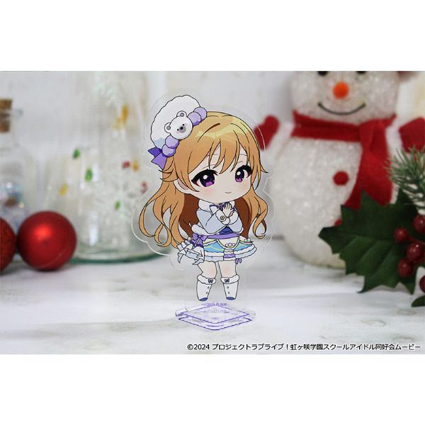 ラブライブ！虹ヶ咲学園スクールアイドル同好会 ぷちちょこアクリルスタンド【近江 彼方】 ウィンター衣装ver.