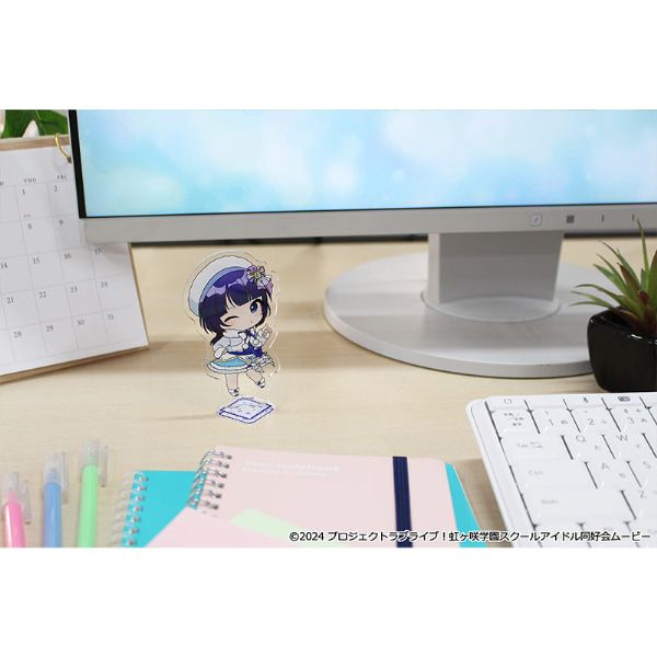 ラブライブ！虹ヶ咲学園スクールアイドル同好会 ぷちちょこアクリルスタンド【朝香 果林】 ウィンター衣装ver.