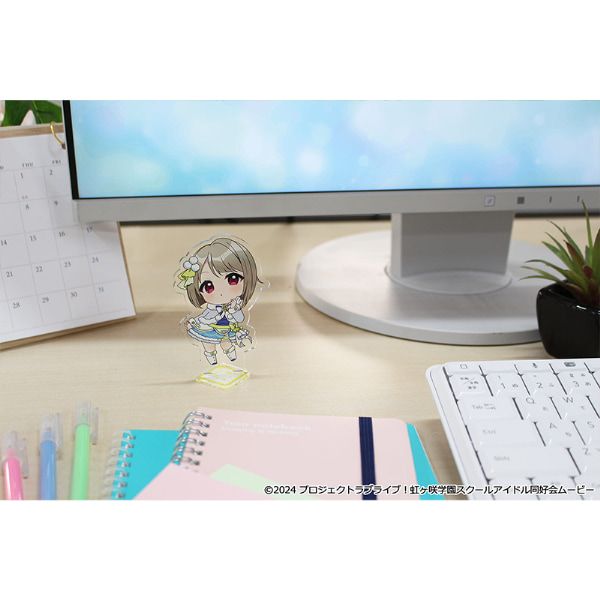 ラブライブ！虹ヶ咲学園スクールアイドル同好会 ぷちちょこアクリルスタンド【中須 かすみ】 ウィンター衣装ver.