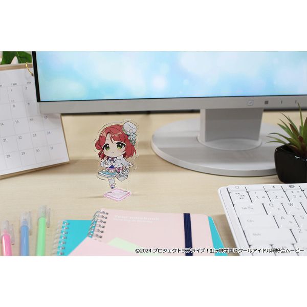 ラブライブ！虹ヶ咲学園スクールアイドル同好会 ぷちちょこアクリルスタンド【上原 歩夢】 ウィンター衣装ver.