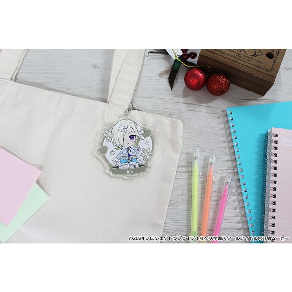ラブライブ！虹ヶ咲学園スクールアイドル同好会 ぷちちょこアクリルキーホルダー【ミア・テイラー】 ウィンター衣装ver.