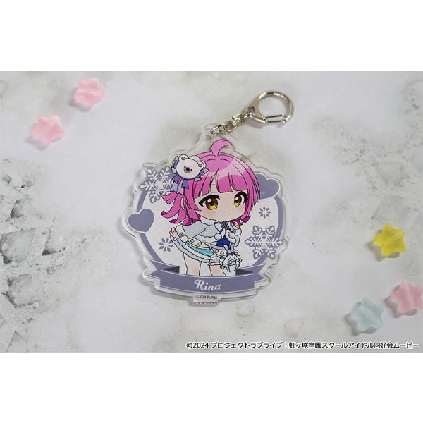 ラブライブ！虹ヶ咲学園スクールアイドル同好会 ぷちちょこアクリルキーホルダー【天王寺 璃奈】 ウィンター衣装ver.