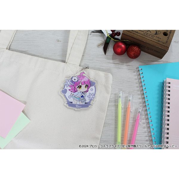 ラブライブ！虹ヶ咲学園スクールアイドル同好会 ぷちちょこアクリルキーホルダー【天王寺 璃奈】 ウィンター衣装ver.