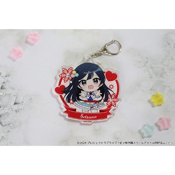 ラブライブ！虹ヶ咲学園スクールアイドル同好会 ぷちちょこアクリルキーホルダー【優木 せつ菜】 ウィンター衣装ver.