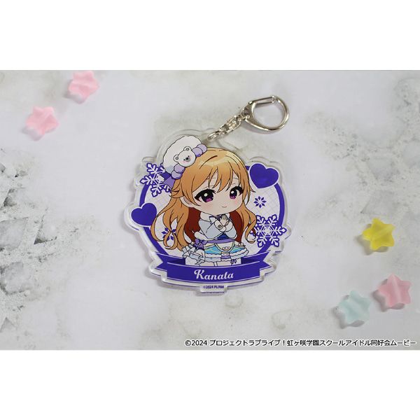 ラブライブ！虹ヶ咲学園スクールアイドル同好会 ぷちちょこアクリルキーホルダー【近江 彼方】 ウィンター衣装ver.