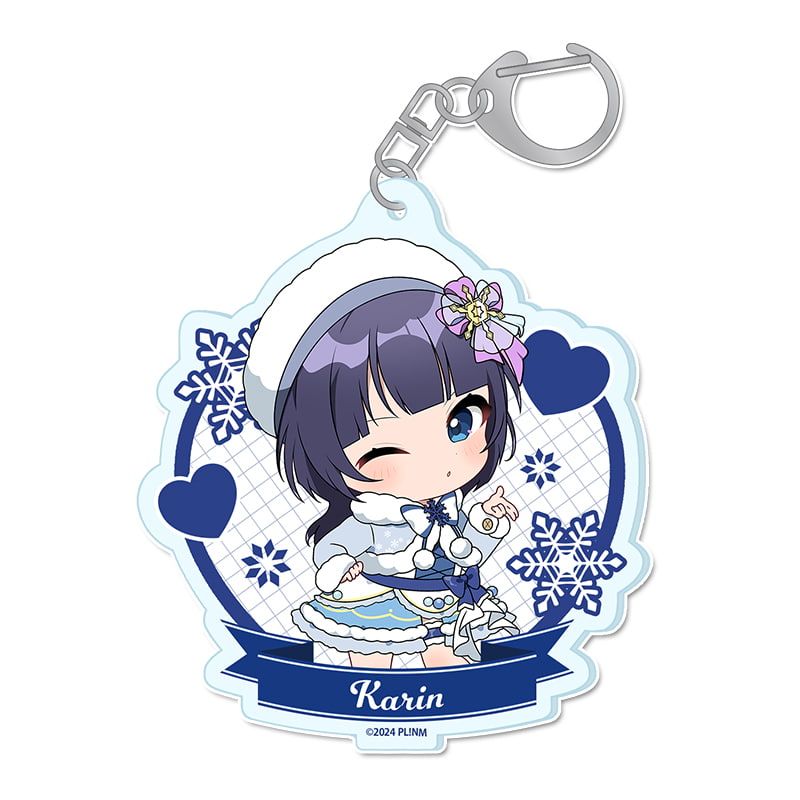 ラブライブ！虹ヶ咲学園スクールアイドル同好会 ぷちちょこアクリルキーホルダー【朝香 果林】 ウィンター衣装ver.