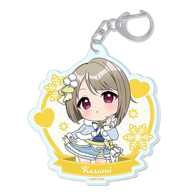 ラブライブ！虹ヶ咲学園スクールアイドル同好会 ぷちちょこアクリルキーホルダー【中須 かすみ】 ウィンター衣装ver.
