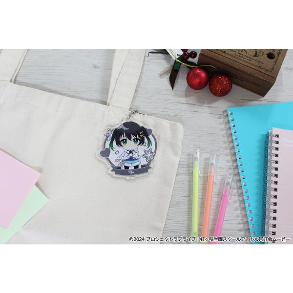 ラブライブ！虹ヶ咲学園スクールアイドル同好会 ぷちちょこアクリルキーホルダー【高咲 侑】 ウィンター衣装ver.