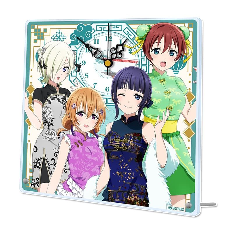 ラブライブ！虹ヶ咲学園スクールアイドル同好会 アクリル置時計【3年生】