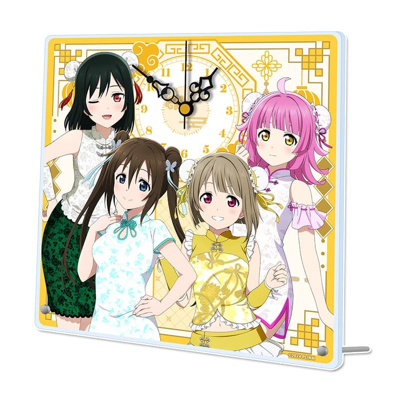 ラブライブ！虹ヶ咲学園スクールアイドル同好会 アクリル置時計【1年生】