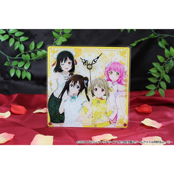 ラブライブ！虹ヶ咲学園スクールアイドル同好会 アクリル置時計【1年生】