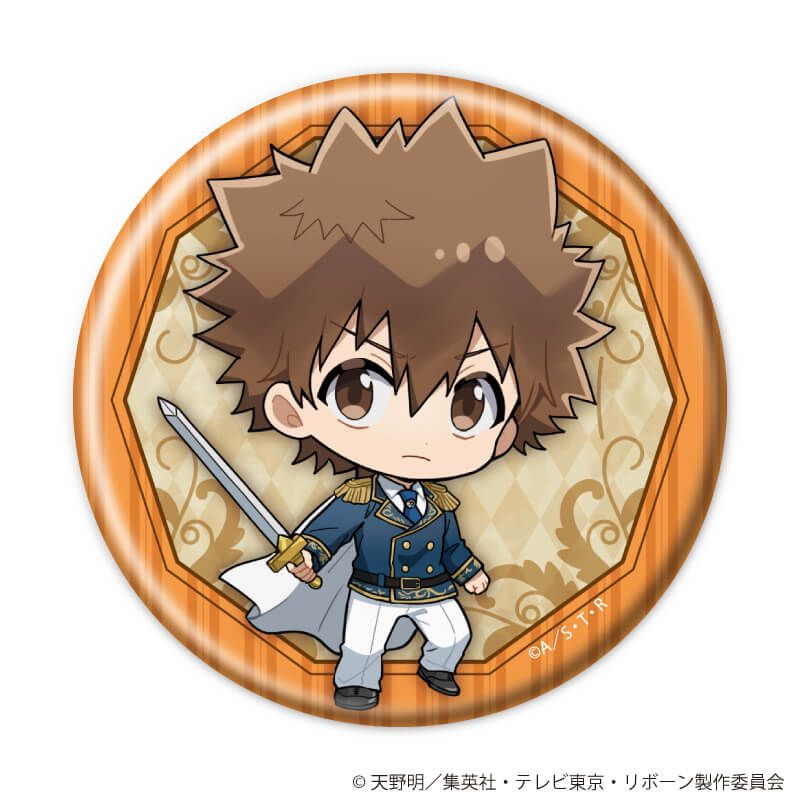 缶バッジ「家庭教師ヒットマンREBORN!」75/コンプリートセット(全6種) 騎士Ver.(ミニキャライラスト)