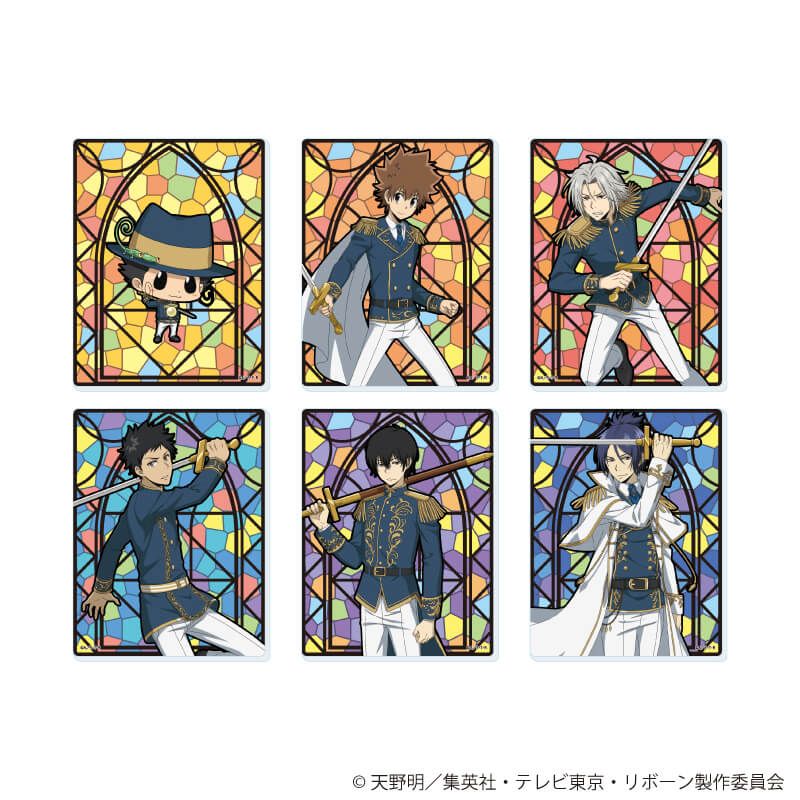 アクリルカード「家庭教師ヒットマンREBORN!」12/コンプリートセット(全6種) 騎士Ver.(描き下ろしイラスト)