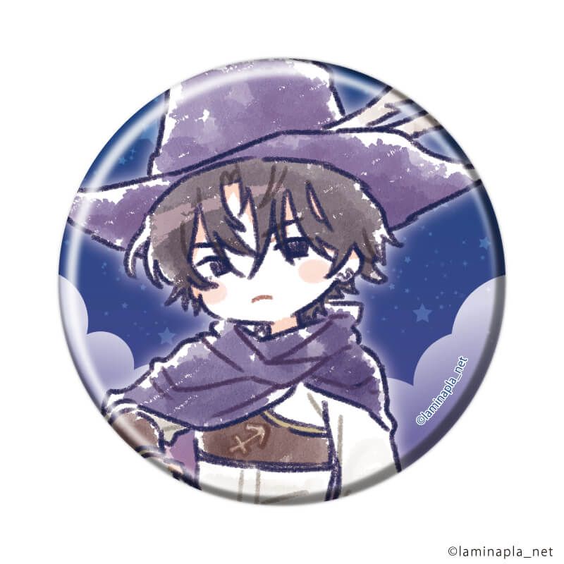 缶バッジ「Stellar Calendar」02/コンプリートセット(全12種) 星座Ver.(グラフアートイラスト)