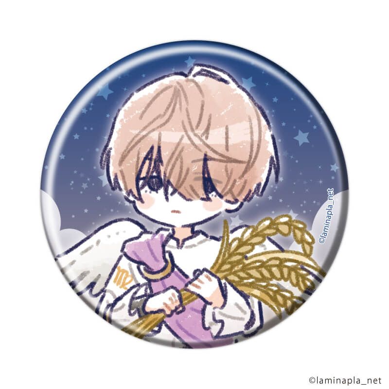 缶バッジ「Stellar Calendar」02/ブラインド(12種) 星座Ver.(グラフアートイラスト)