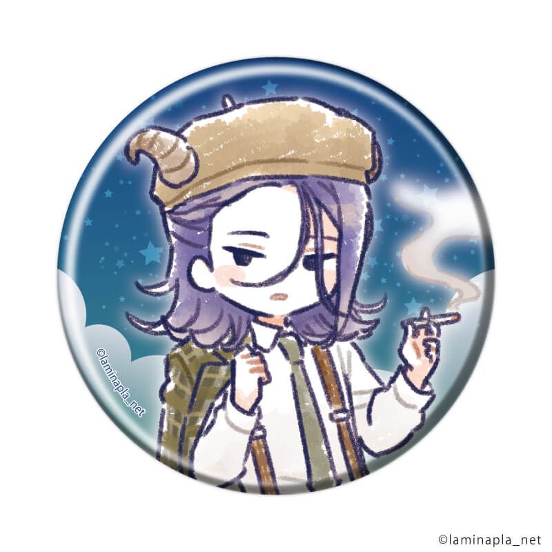 缶バッジ「Stellar Calendar」02/ブラインド(12種) 星座Ver.(グラフアートイラスト)