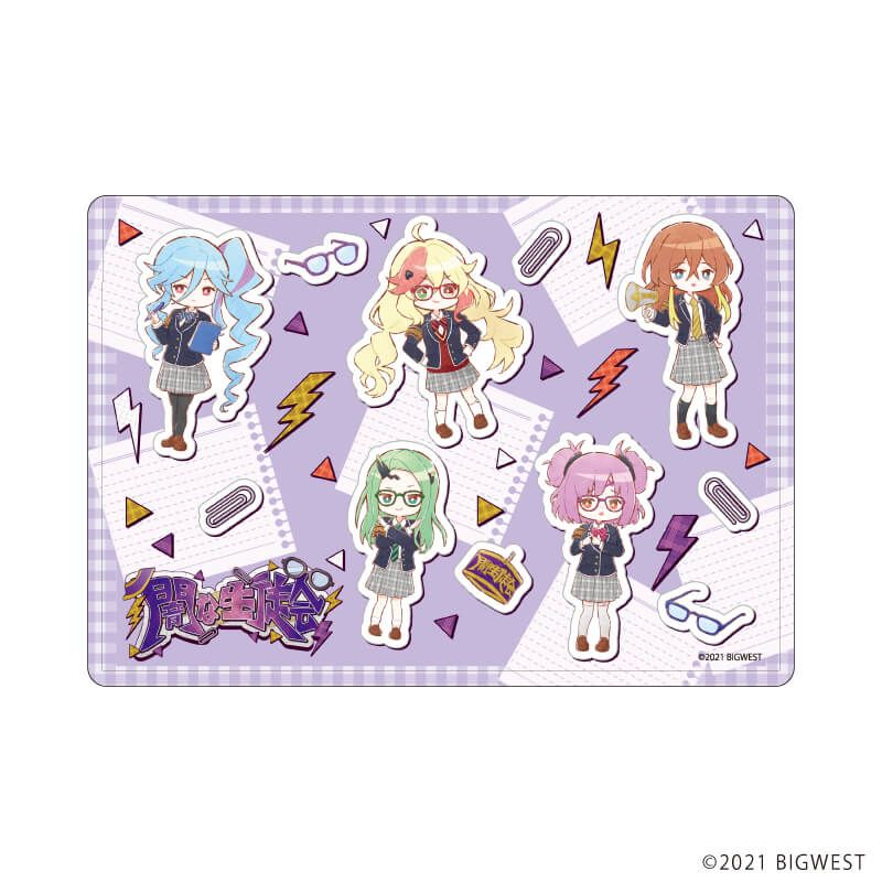 キャラクリアケース「劇場版マクロスΔ 絶対LIVE!!!!!!」06/ヤミキューレ 生徒会ver.(グラフアートイラスト)