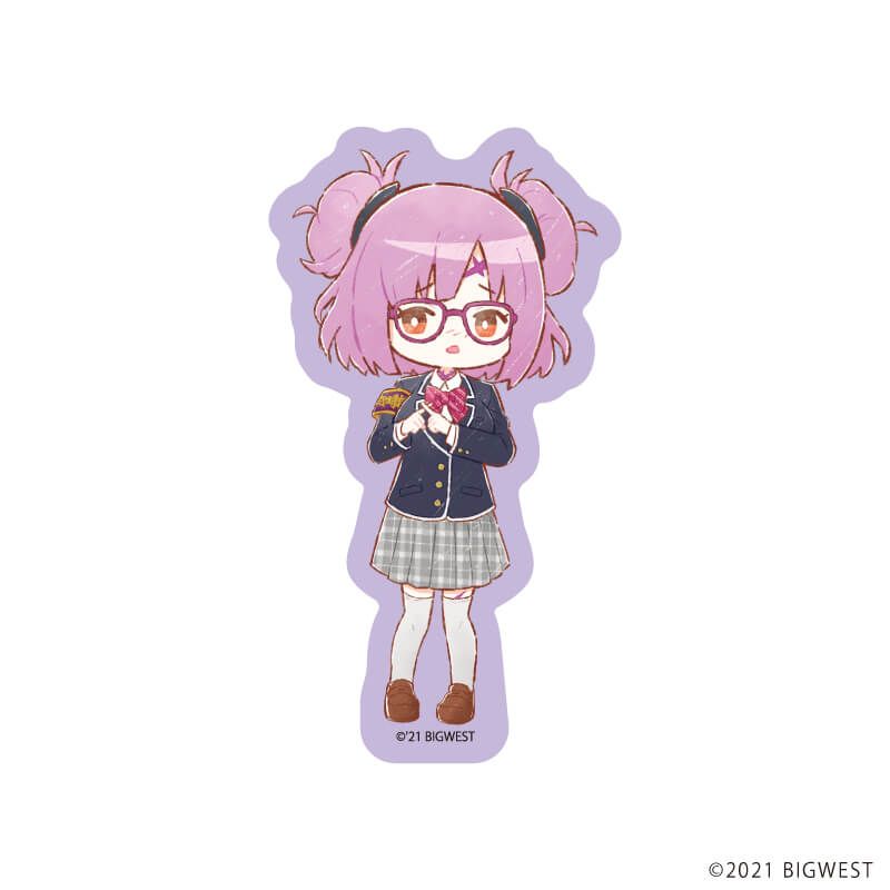 ダイカットステッカー「劇場版マクロスΔ 絶対LIVE!!!!!!」30/闇マキナ 生徒会ver.(グラフアートイラスト)