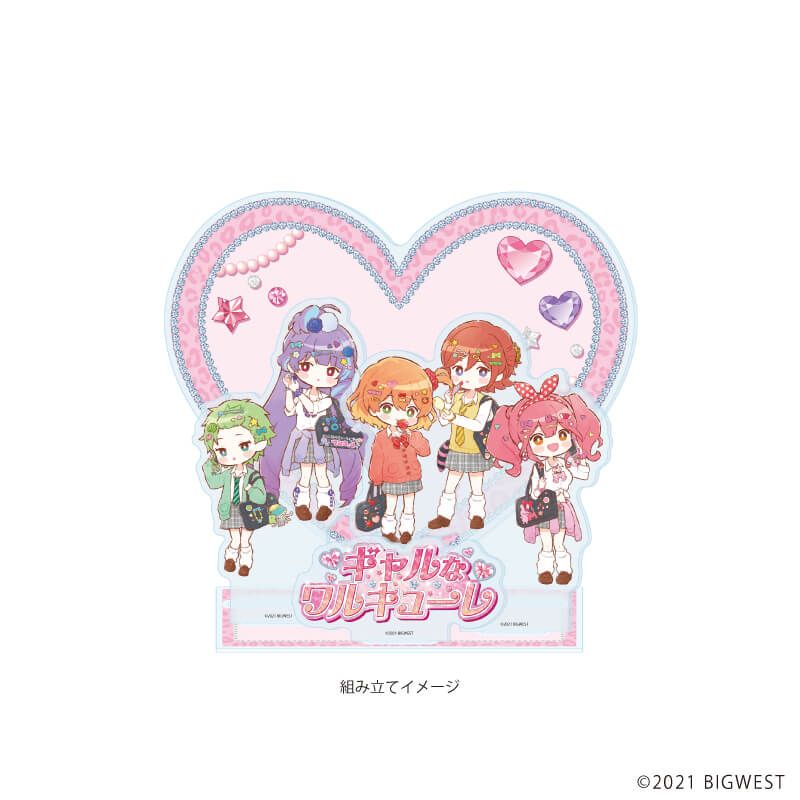 アクリルジオラマ「劇場版マクロスΔ 絶対LIVE!!!!!!」03/ワルキューレ ギャルver.(グラフアートイラスト)