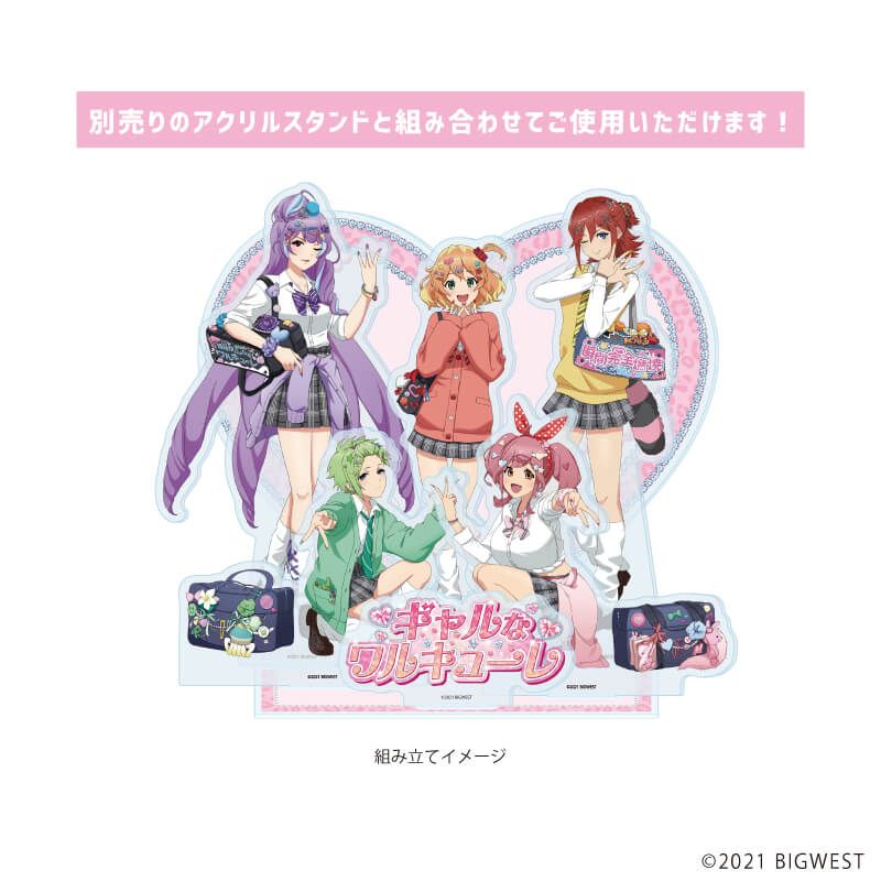 アクリルジオラマ「劇場版マクロスΔ 絶対LIVE!!!!!!」03/ワルキューレ ギャルver.(グラフアートイラスト)