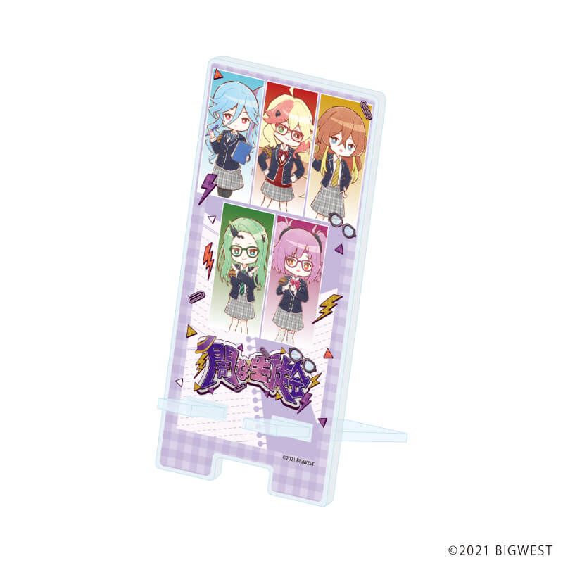 スマキャラスタンド「劇場版マクロスΔ 絶対LIVE!!!!!!」04/ヤミキューレ 生徒会ver.(グラフアートイラスト)