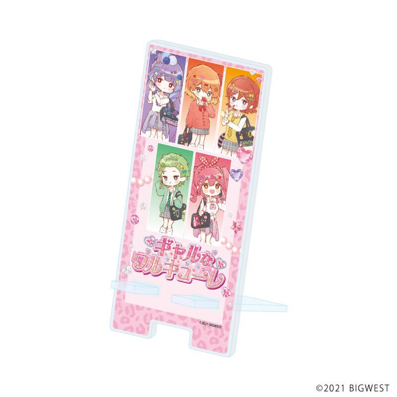 スマキャラスタンド「劇場版マクロスΔ 絶対LIVE!!!!!!」03/ワルキューレ ギャルver.(グラフアートイラスト)