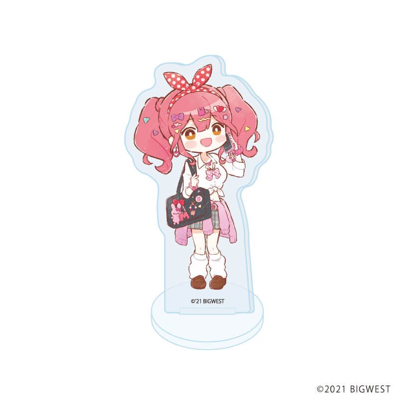 アクリルぷちスタンド「劇場版マクロスΔ 絶対LIVE!!!!!!」07/ギャルvs生徒会ver. コンプリートセット(全5種)(グラフアートイラスト)