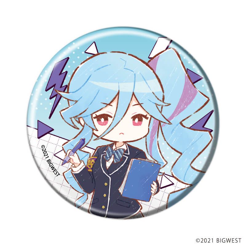 缶バッジ「劇場版マクロスΔ 絶対LIVE!!!!!!」10/ギャルvs生徒会ver. コンプリートセット(全5種)(グラフアートイラスト)