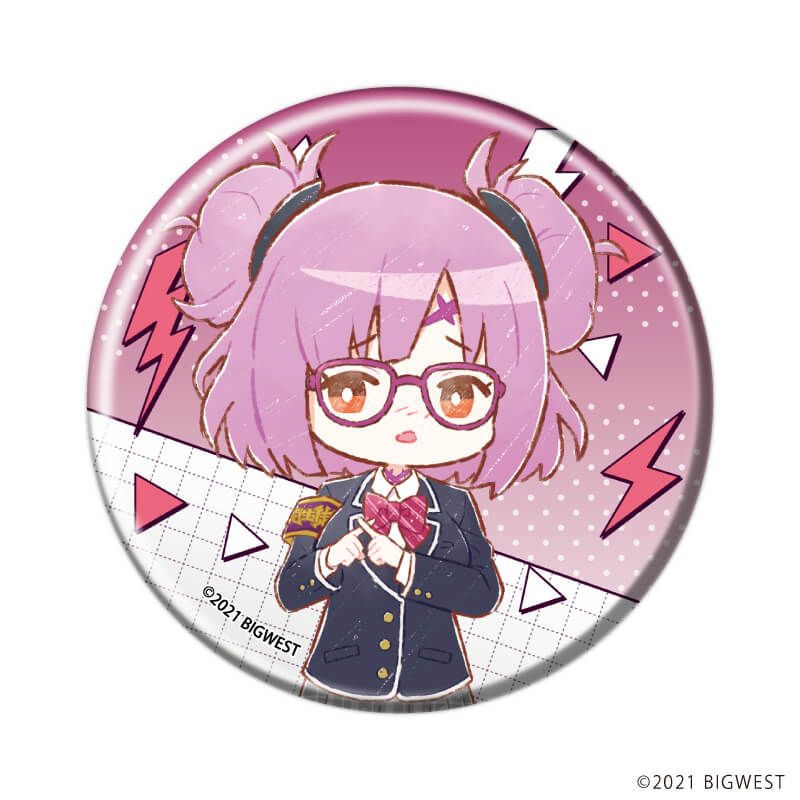 缶バッジ「劇場版マクロスΔ 絶対LIVE!!!!!!」10/ギャルvs生徒会ver. コンプリートセット(全5種)(グラフアートイラスト)