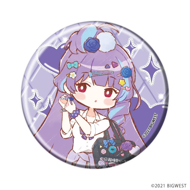 缶バッジ「劇場版マクロスΔ 絶対LIVE!!!!!!」09/ギャルvs生徒会ver. コンプリートセット(全5種)(グラフアートイラスト)