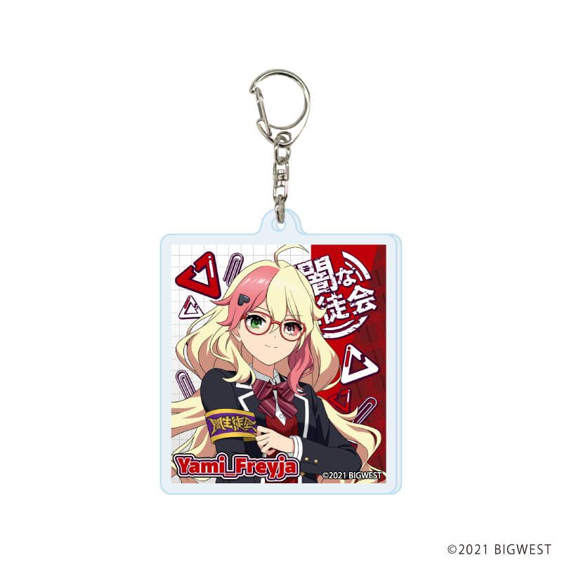 アクリルキーホルダー「劇場版マクロスΔ 絶対LIVE!!!!!!」06/ギャルvs生徒会ver. コンプリートセット(全5種)(描き起こしイラスト)