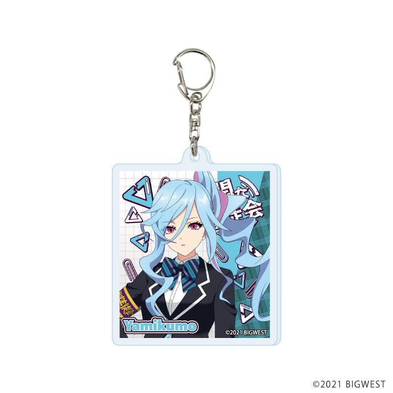 アクリルキーホルダー「劇場版マクロスΔ 絶対LIVE!!!!!!」06/ギャルvs生徒会ver. コンプリートセット(全5種)(描き起こしイラスト)