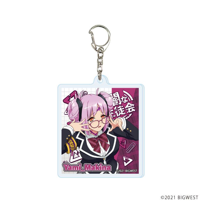 アクリルキーホルダー「劇場版マクロスΔ 絶対LIVE!!!!!!」06/ギャルvs生徒会ver. コンプリートセット(全5種)(描き起こしイラスト)