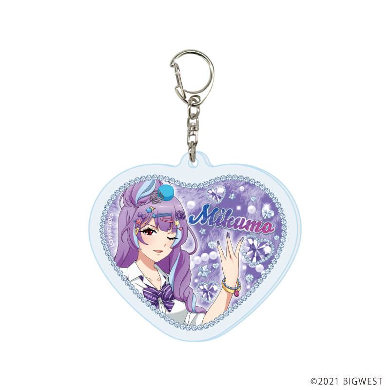 アクリルキーホルダー「劇場版マクロスΔ 絶対LIVE!!!!!!」05/ギャルvs生徒会ver. コンプリートセット(全5種)(描き起こしイラスト)