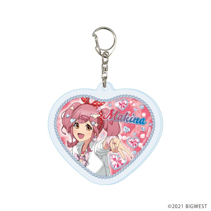 アクリルキーホルダー「劇場版マクロスΔ 絶対LIVE!!!!!!」05/ギャルvs生徒会ver. コンプリートセット(全5種)(描き起こしイラスト)