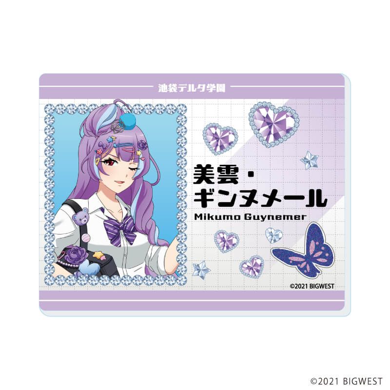 アクリルカード「劇場版マクロスΔ 絶対LIVE!!!!!!」03/ギャルvs生徒会ver. コンプリートセット(全5種)(描き起こしイラスト)