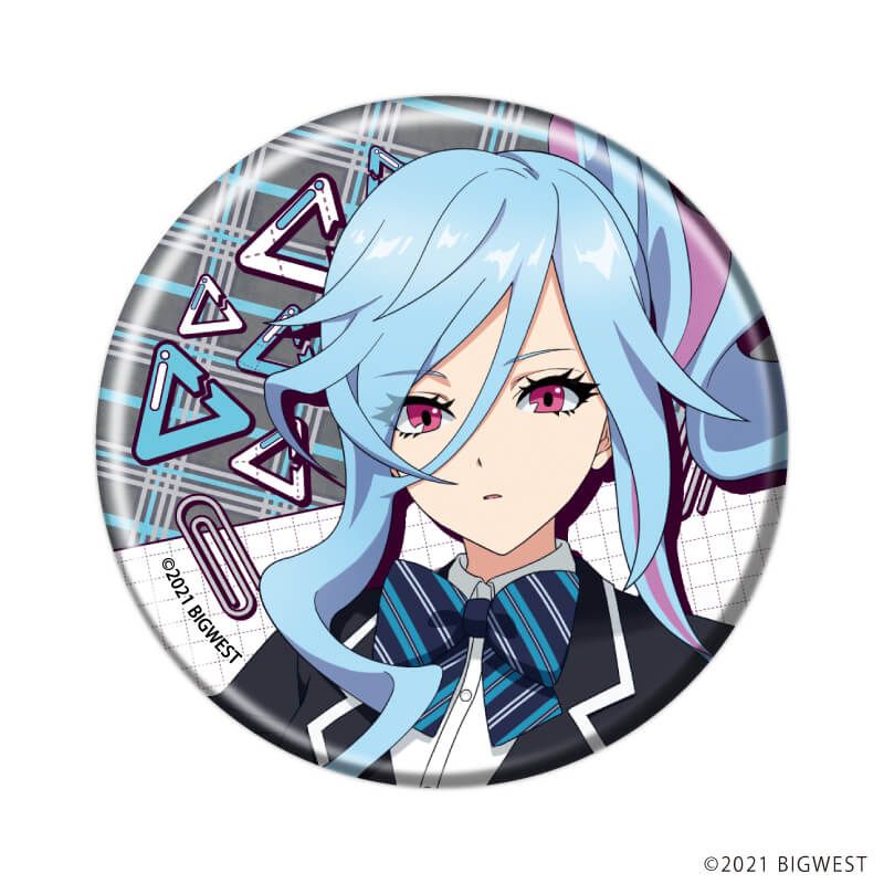 缶バッジ「劇場版マクロスΔ 絶対LIVE!!!!!!」08/ギャルvs生徒会ver. コンプリートセット(全5種)(描き起こしイラスト)